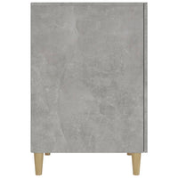 Scrivania Grigio Cemento 140x50x75 cm in Legno Multistrato cod mxl 65842