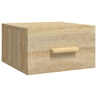 Comodini a Muro 2 pz Rovere Sonoma 35x35x20 cm 812841