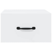 Comodino a Muro Bianco 35x35x20 cm 812852