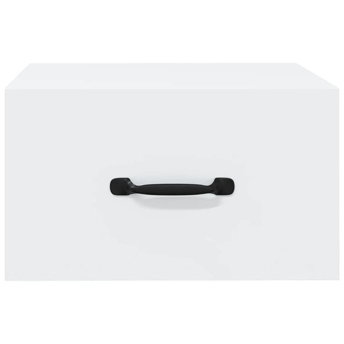 Comodino a Muro Bianco 35x35x20 cm 812852