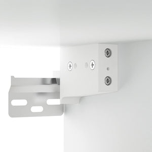 Comodini a Muro 2 pz Bianchi 35x35x20 cm 812853