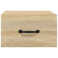 Comodino a Muro Rovere Sonoma 35x35x20 cm cod mxl 30412