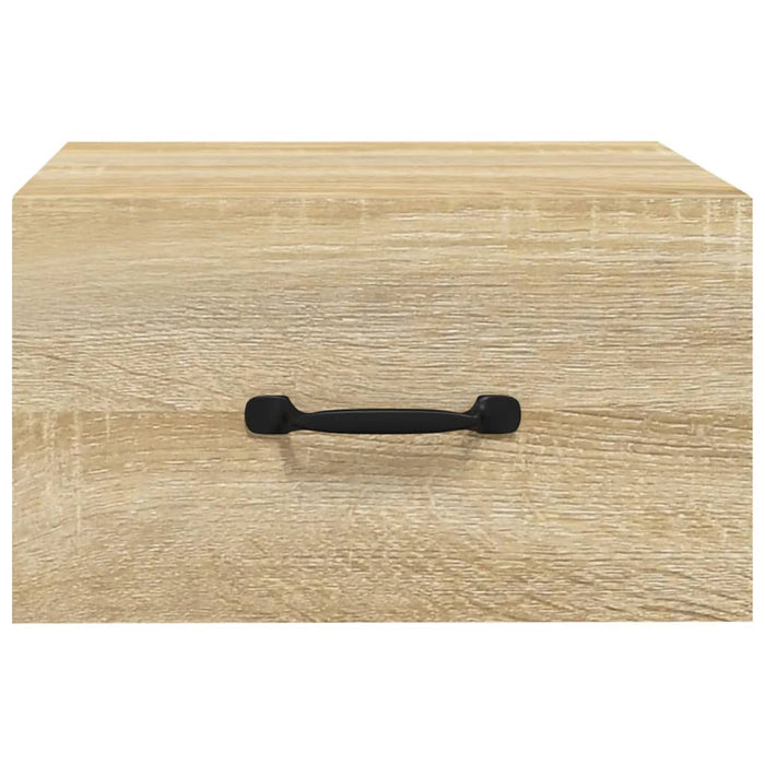 Comodino a Muro Rovere Sonoma 35x35x20 cm cod mxl 30412