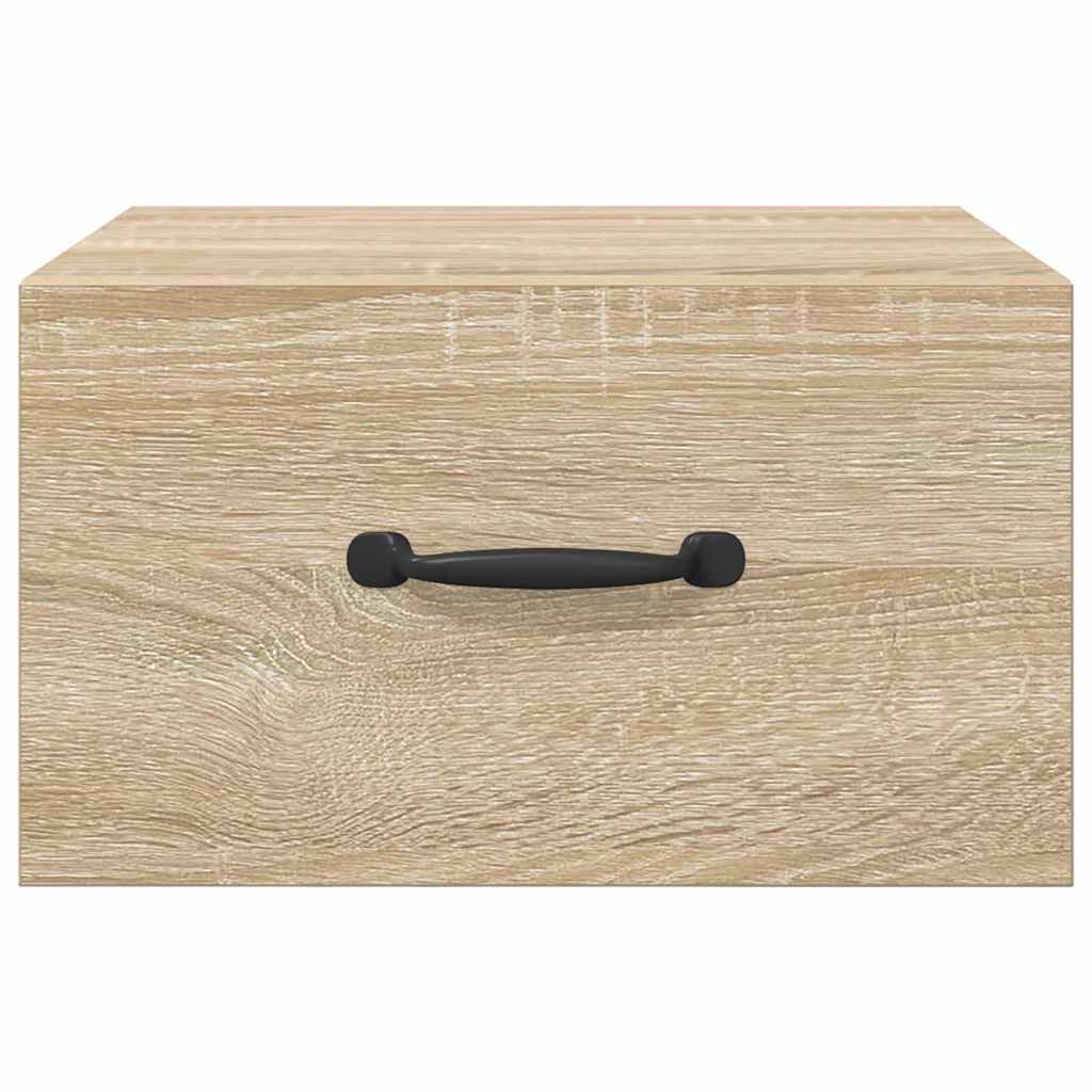 Comodini a Muro 2 pz Rovere Sonoma 35x35x20 cm   cod mxl 78180