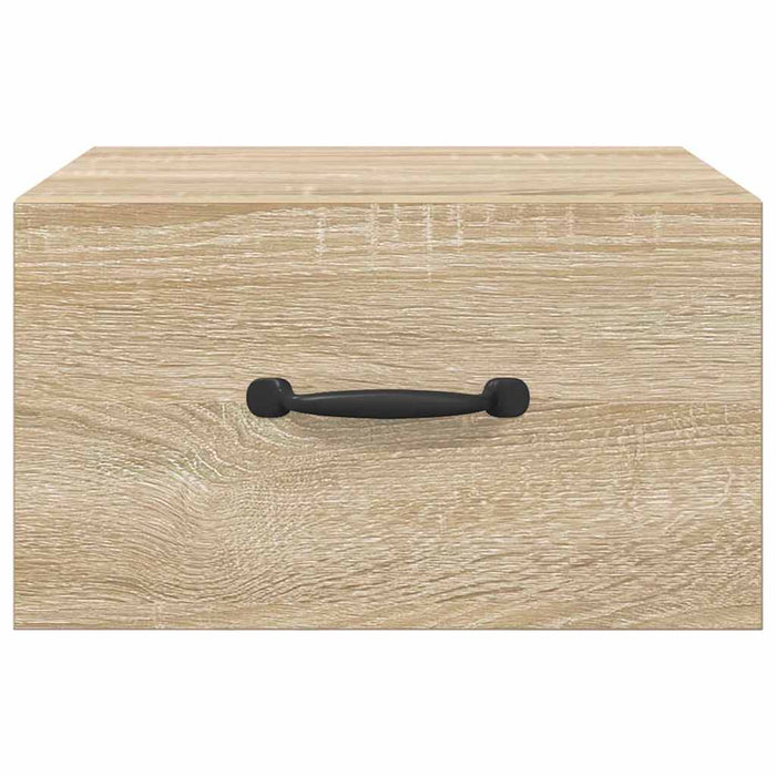 Comodini a Muro 2 pz Rovere Sonoma 35x35x20 cm   cod mxl 78180