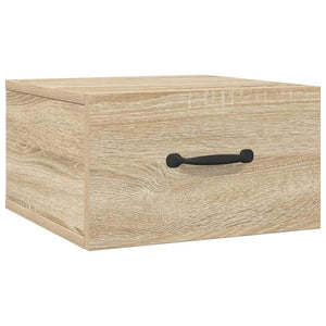 Comodini a Muro 2 pz Rovere Sonoma 35x35x20 cm   cod mxl 78180