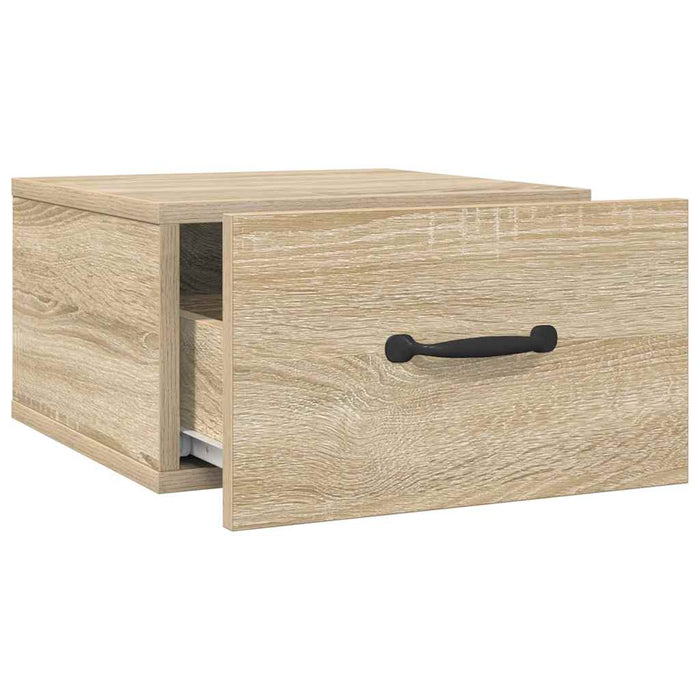 Comodini a Muro 2 pz Rovere Sonoma 35x35x20 cm   cod mxl 78180