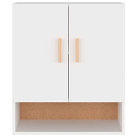 Armadietto a Muro Bianco 60x31x70 cm in Legno Multistrato 812870