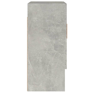 Armadietto a Muro Grigio Cemento 60x31x70 cm Legno Multistrato cod mxl 45495