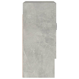 Armadietto a Muro Grigio Cemento 60x31x70 cm Legno Multistrato cod mxl 51358
