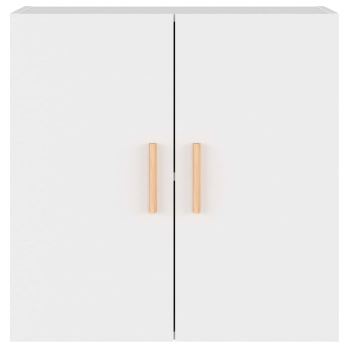 Armadietto a Muro Bianco 60x30x60 cm in Legno Multistrato 812888