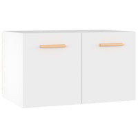 Mobile a Parete Bianco 60x36,5x35 cm in Legno Multistrato 812906
