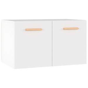Mobile a Parete Bianco 60x36,5x35 cm in Legno Multistrato 812906