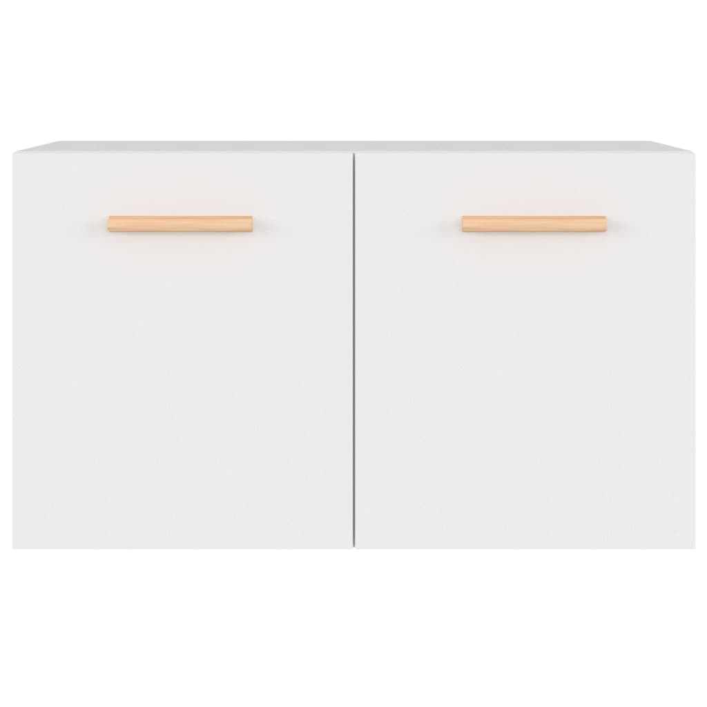 Mobile a Parete Bianco 60x36,5x35 cm in Legno Multistrato 812906