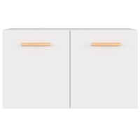 Mobile a Parete Bianco 60x36,5x35 cm in Legno Multistrato 812906