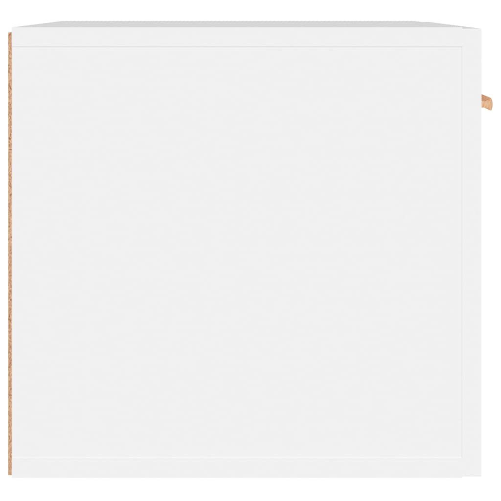 Mobile a Parete Bianco 60x36,5x35 cm in Legno Multistrato 812906
