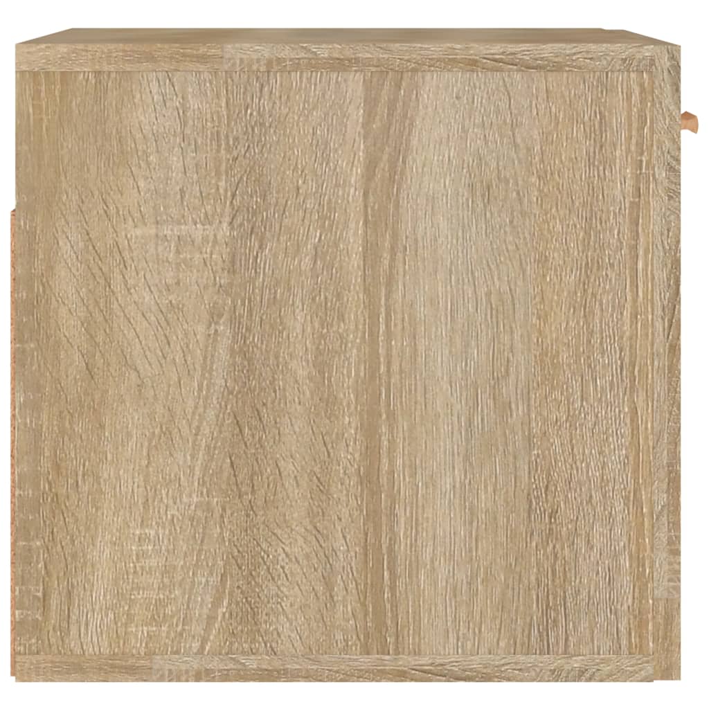 Mobile Parete Rovere Sonoma 80x35x36,5cm Legno Multistrato 812927