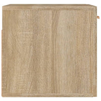 Mobile Parete Rovere Sonoma 80x35x36,5cm Legno Multistrato 812927