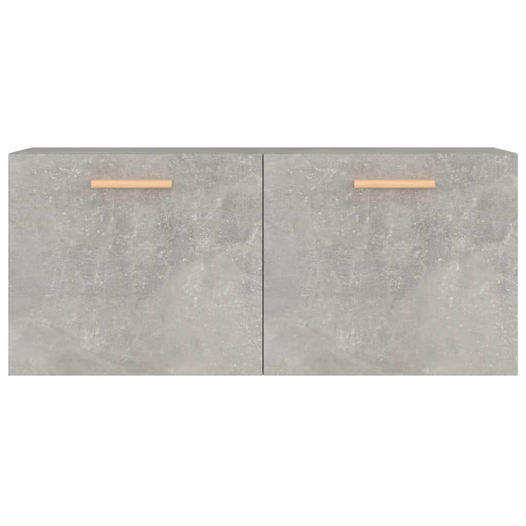 Mobile Parete Grigio Cemento 80x35x36,5 cm in Multistrato 812928