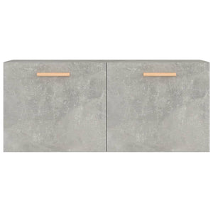 Mobile Parete Grigio Cemento 80x35x36,5 cm in Multistrato 812928