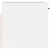 Mobile a Parete Bianco 80x36,5x35 cm in Legno Multistrato 812933