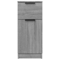 Credenza Grigio Sonoma 30x30x70 cm in Legno Multistrato 817002