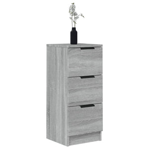 Credenza Grigio Sonoma 30x30x70 cm in Legno Multistrato 817014
