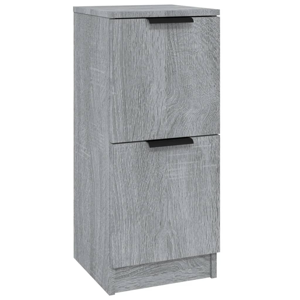 Credenza Grigio Sonoma 30x30x70 cm in Legno Multistrato 817020