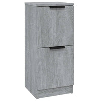 Credenza Grigio Sonoma 30x30x70 cm in Legno Multistrato 817020