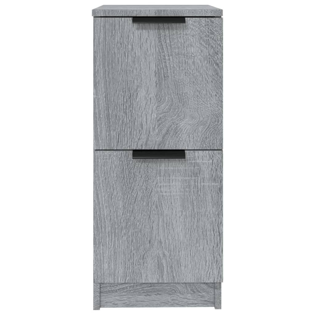 Credenza Grigio Sonoma 30x30x70 cm in Legno Multistrato 817020