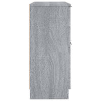 Credenza Grigio Sonoma 30x30x70 cm in Legno Multistrato
