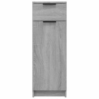 Armadietto Bagno Grigio Sonoma 32x34x90 cm in Legno Multistrato 817058