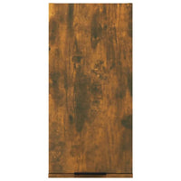Mobile da Bagno a Parete Rovere Fumo 32x20x67 cm 817060
