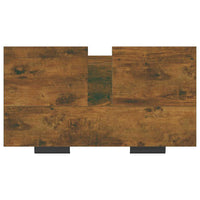 Armadietto Bagno Rovere Fumo 64,5x33,5x59 cm Legno Multistrato cod mxl 45155