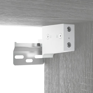 Mobile specchio da bagno 64 x 20 x 67 cm grigio 02_0006740