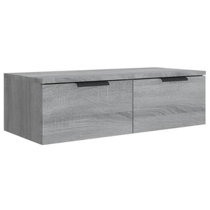 Armadietto a Muro Grigio Sonoma 68x30x20cm in Legno Multistrato cod mxl 32932