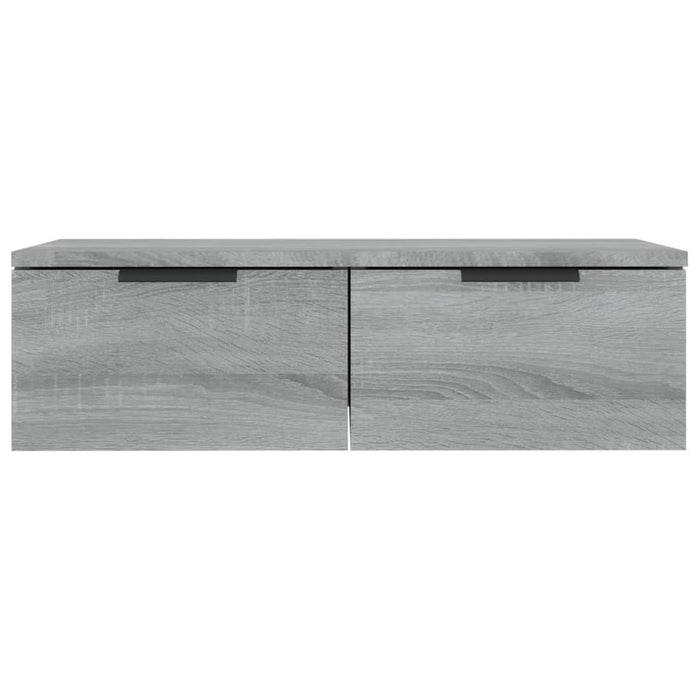 Armadietto a Muro Grigio Sonoma 68x30x20cm in Legno Multistrato 817094
