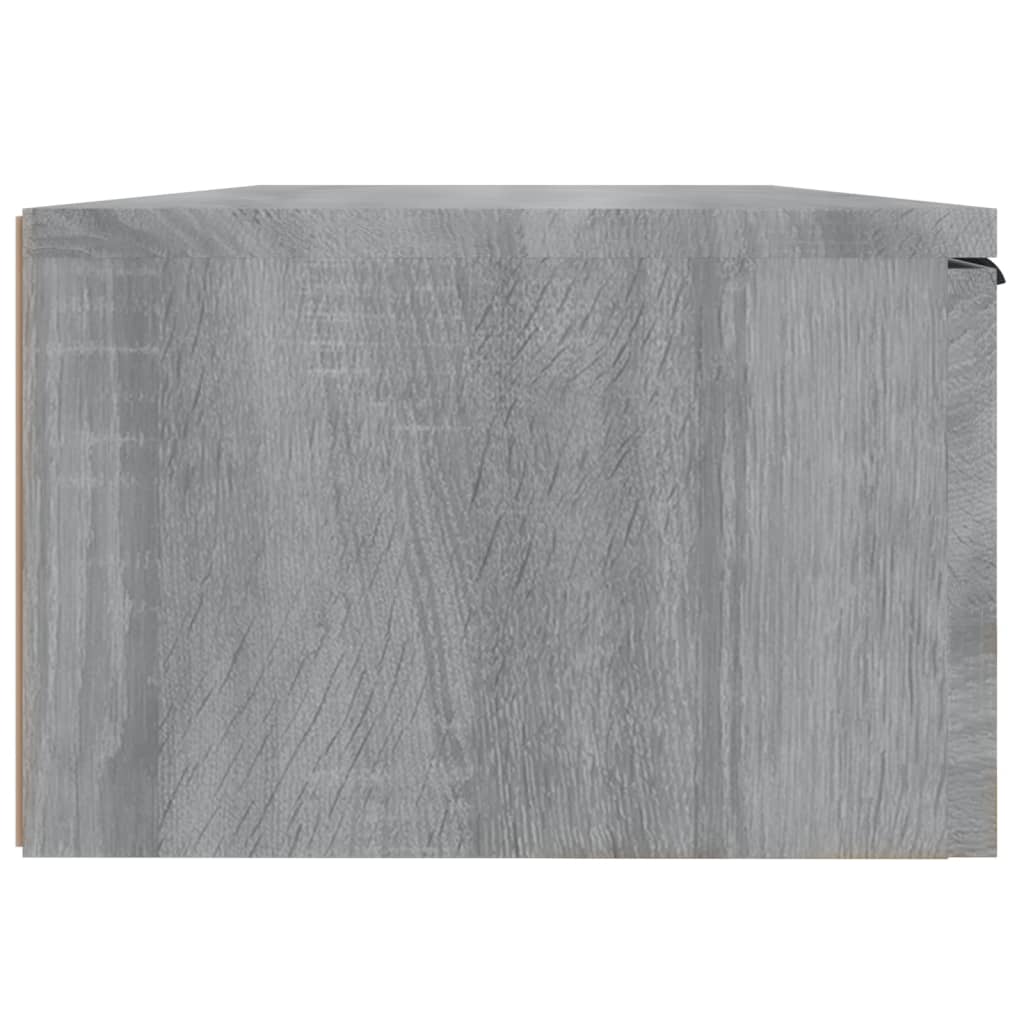 Armadietto a Muro Grigio Sonoma 68x30x20cm in Legno Multistrato cod mxl 32932