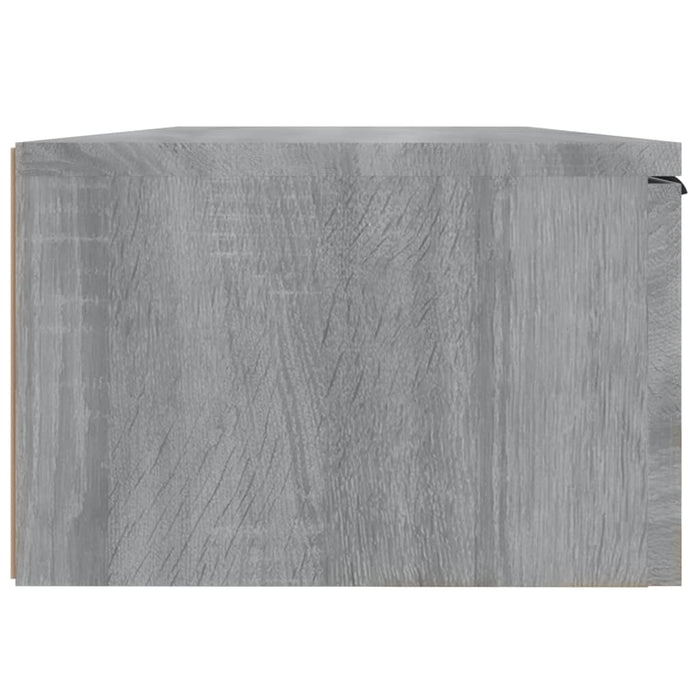 Armadietto a Muro Grigio Sonoma 68x30x20cm in Legno Multistrato cod mxl 32932
