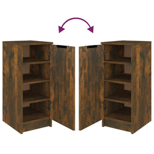 Scarpiera Rovere Fumo 30x35x70 cm in Legno Multistrato cod mxl 47734