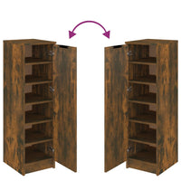 Scarpiera 30 x 35 x 100 cm in derivati ​​del legno marrone 02_0043385