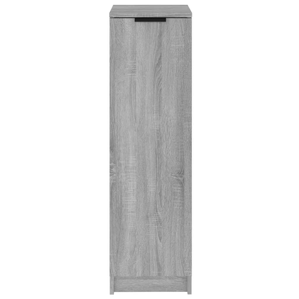 Scarpiera Grigio Sonoma 30x35x100 cm in Legno Multistrato 817106