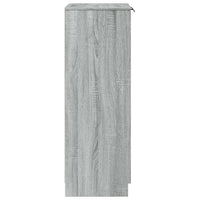 Scarpiera Grigio Sonoma 59x35x100 cm in Legno Multistrato 817109