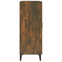 Credenza Rovere Fumo 69,5x34x90 cm in Legno Multistrato 817342