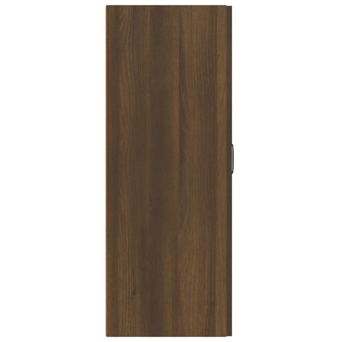 Mobile Pensile Rovere Marrone 69,5x34x90cm in Legno Multistrato 817386
