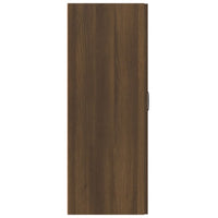 Mobile Pensile Rovere Marrone 69,5x34x90cm in Legno Multistrato 817386
