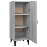 Credenza Grigio Sonoma 34,5x34x90 cm in Legno Multistrato 817406