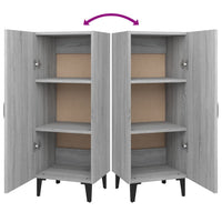 Credenza Grigio Sonoma 34,5x34x90 cm in Legno Multistrato 817406