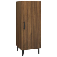 Credenza Rovere Marrone 34,5x34x90 cm in Legno Multistrato 817407