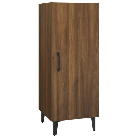 Credenza Rovere Marrone 34,5x34x90 cm in Legno Multistrato 817407